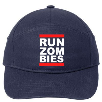 Run Zombies Retro 7-Panel Snapback Hat