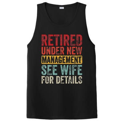 Retired Under New Management See Wife For Details Retirement PosiCharge Competitor Tank