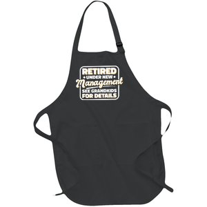 Retired Under New Management See Grand For Details Full-Length Apron With Pockets