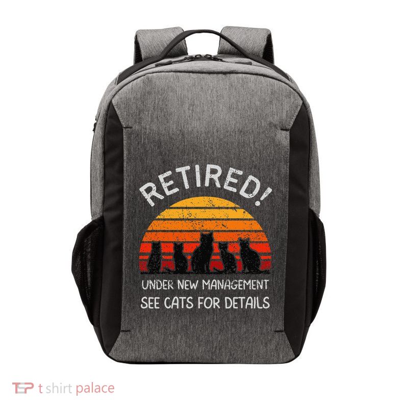 Retired Under New Management See Cats For Details 2025 Vector Backpack
