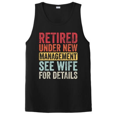 Retired Under New Management See Wife For Details Retirement PosiCharge Competitor Tank