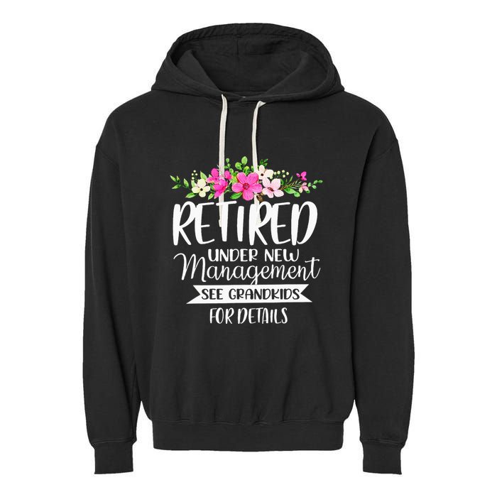 Retired Under New Management See Grand For Details Garment-Dyed Fleece Hoodie