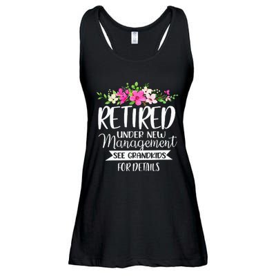 Retired Under New Management See Grand For Details Ladies Essential Flowy Tank