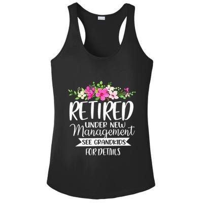 Retired Under New Management See Grand For Details Ladies PosiCharge Competitor Racerback Tank