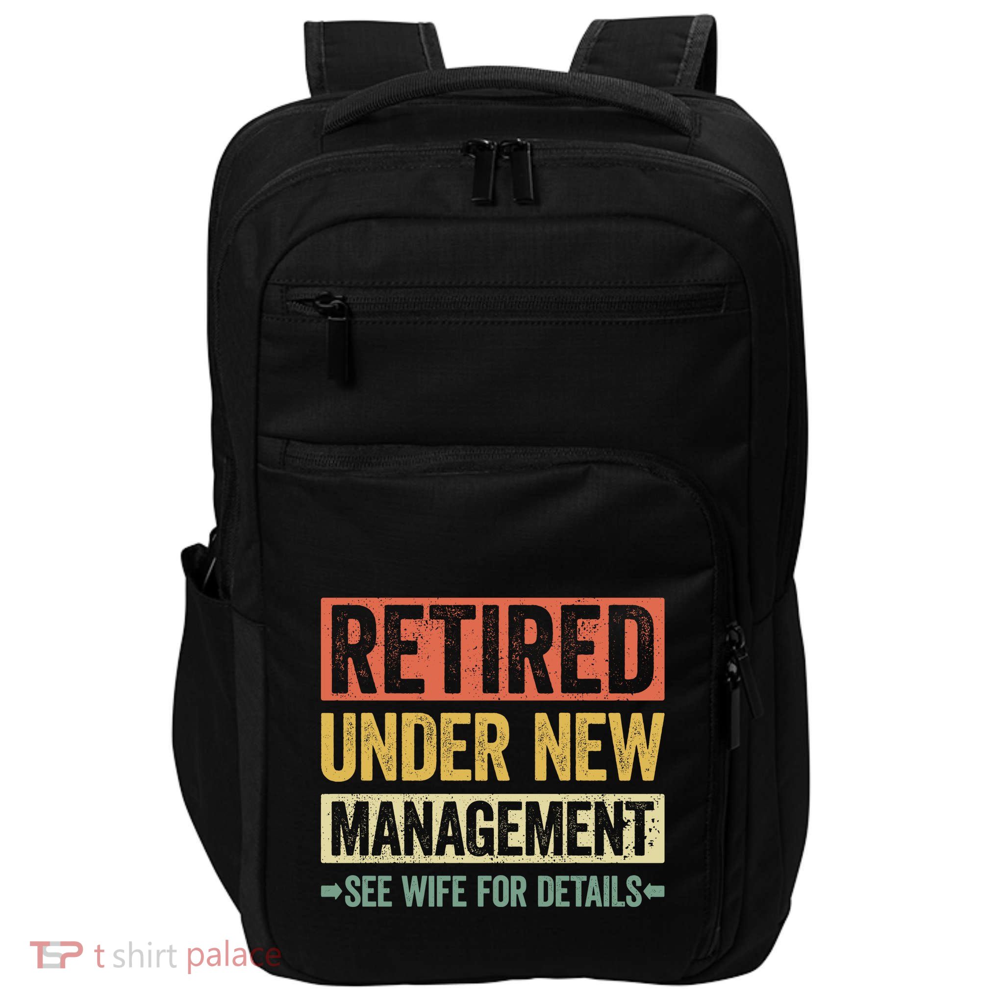 Retired Under New Management See Wife For Details Impact Tech Backpack