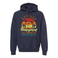 Retired Under New Management See Grandkids Funny Retirement Premium Hoodie