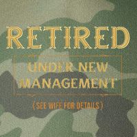 Retired Under New Management Funny Retirement Legacy Tie Dye Trucker Hat