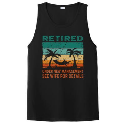 Retired Under New Management See Wife For Details Retirement PosiCharge Competitor Tank