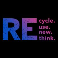 Recycle Use New Think Gift Sustainable Bucket Hat