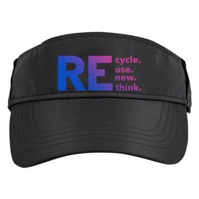Recycle Use New Think Gift Adult Drive Performance Visor