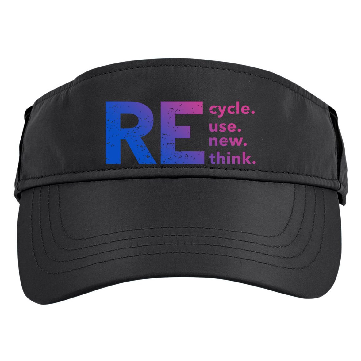 Recycle Use New Think Gift Adult Drive Performance Visor
