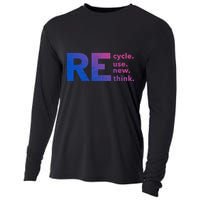 Recycle Use New Think Gift Cooling Performance Long Sleeve Crew