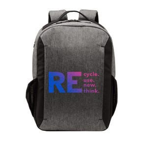 Recycle Use New Think Gift Vector Backpack