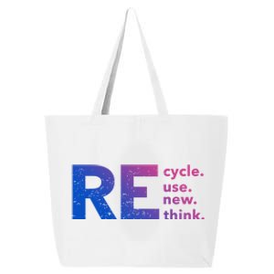 Recycle Use New Think Gift 25L Jumbo Tote