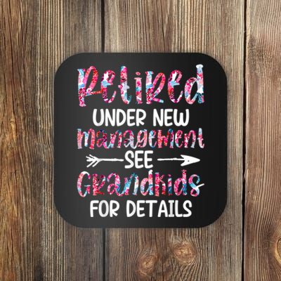 Retired Under New Management See Grandkids, Funny Retirement Coaster