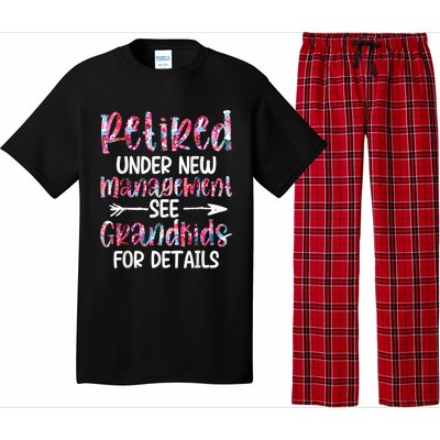 Retired Under New Management See Grandkids, Funny Retirement Pajama Set