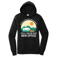 Retired Under New Management You'll Find Me In My New Office Women's Pullover Hoodie