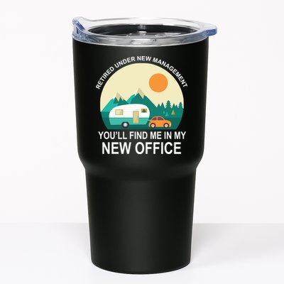 Retired Under New Management You'll Find Me In My New Office Tumbler