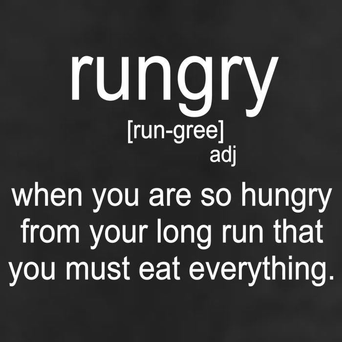 Rungry Definition Funny Cool Comfort Performance Bucket Hat