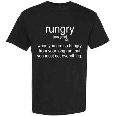 Rungry Definition Funny Garment-Dyed Heavyweight T-Shirt