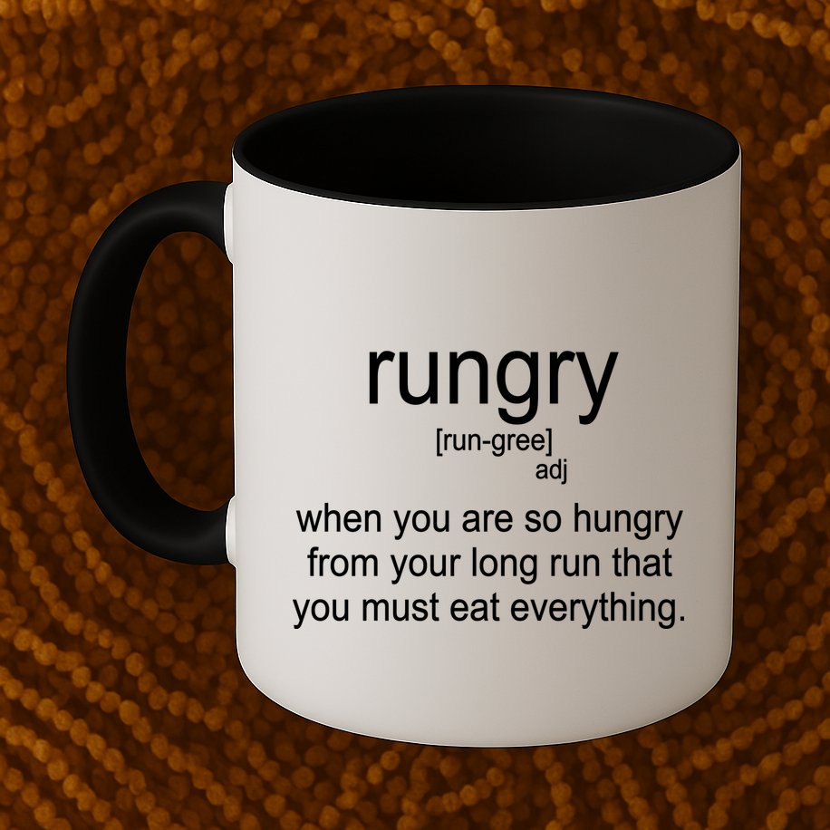 Rungry Definition Funny Mug