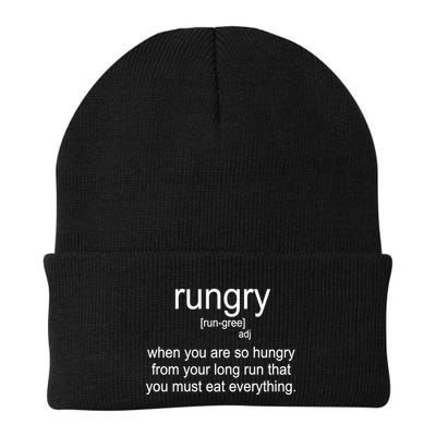 Rungry Definition Funny Beanie