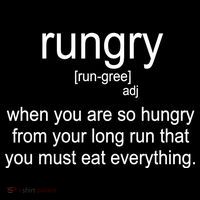 Rungry Definition Funny Mousepad