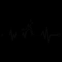 Runner Heartbeat Pulse Mug
