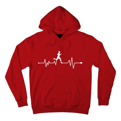 Runner Heartbeat Pulse Hoodie