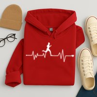 Runner Heartbeat Pulse Hoodie