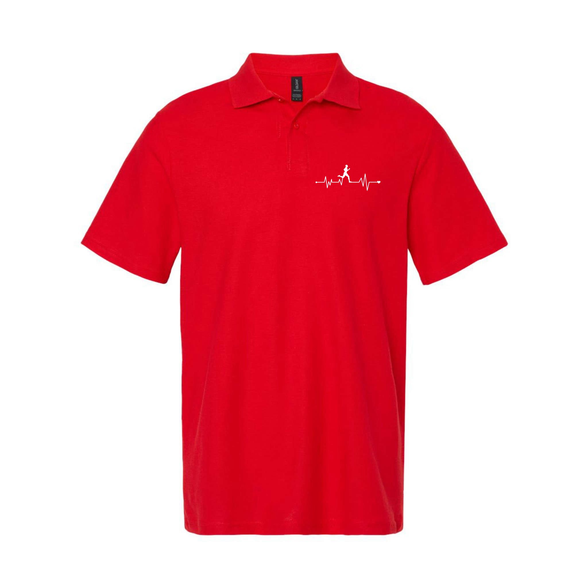 Runner Heartbeat Pulse Polo