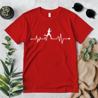 Runner Heartbeat Pulse Premium T-Shirt