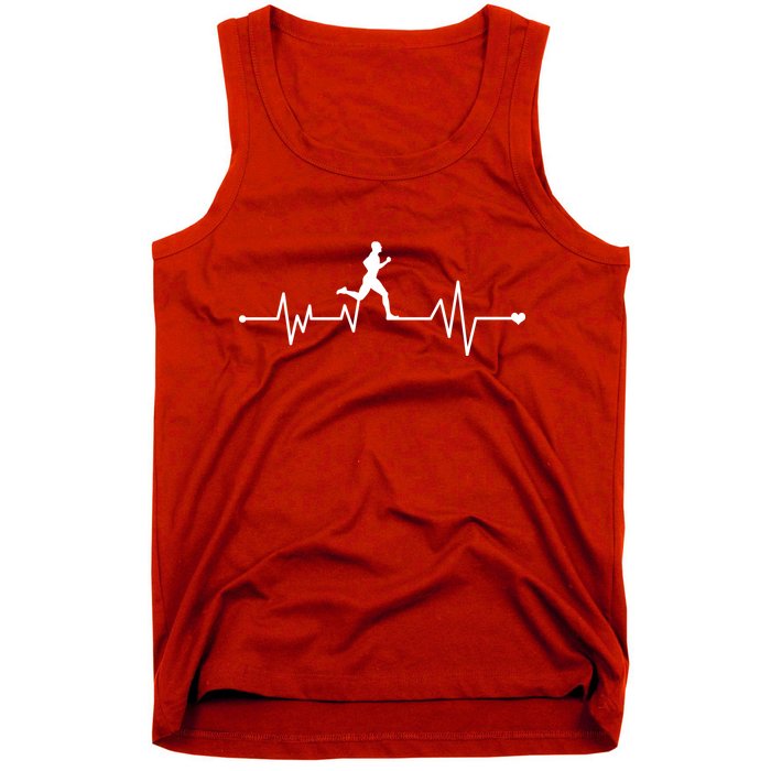 Runner Heartbeat Pulse Tank Top