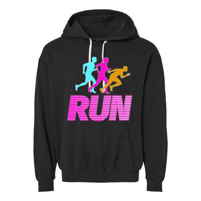 Runners Silhouette Garment-Dyed Fleece Hoodie