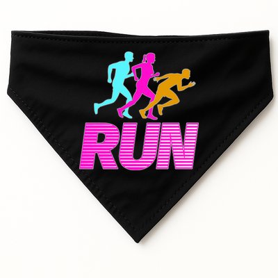 Runners Silhouette USA-Made Doggie Bandana