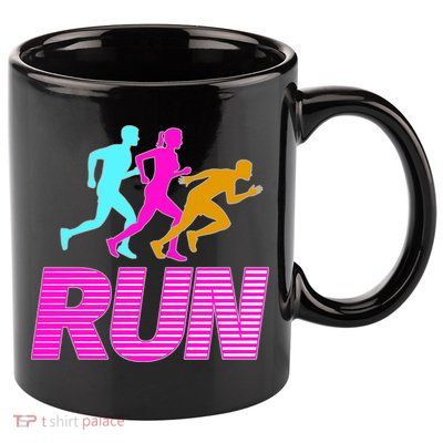 Runners Silhouette 11oz C Handle Ceramic Mug