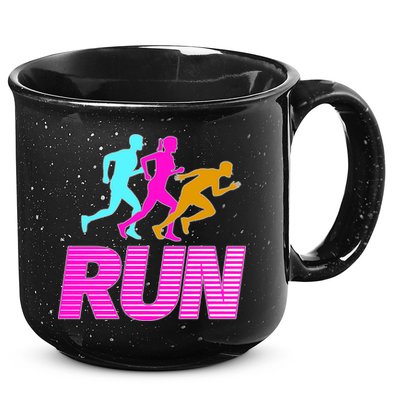 Runners Silhouette 15oz Campfire Ceramic Mug