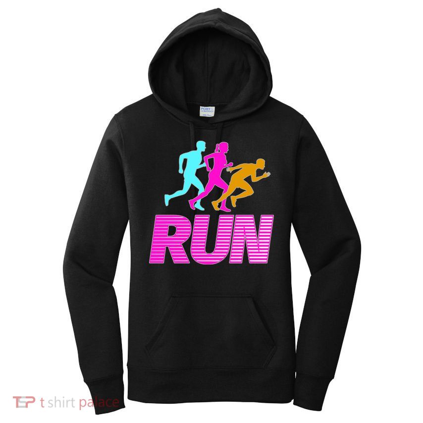Runners Silhouette Women's Pullover Hoodie