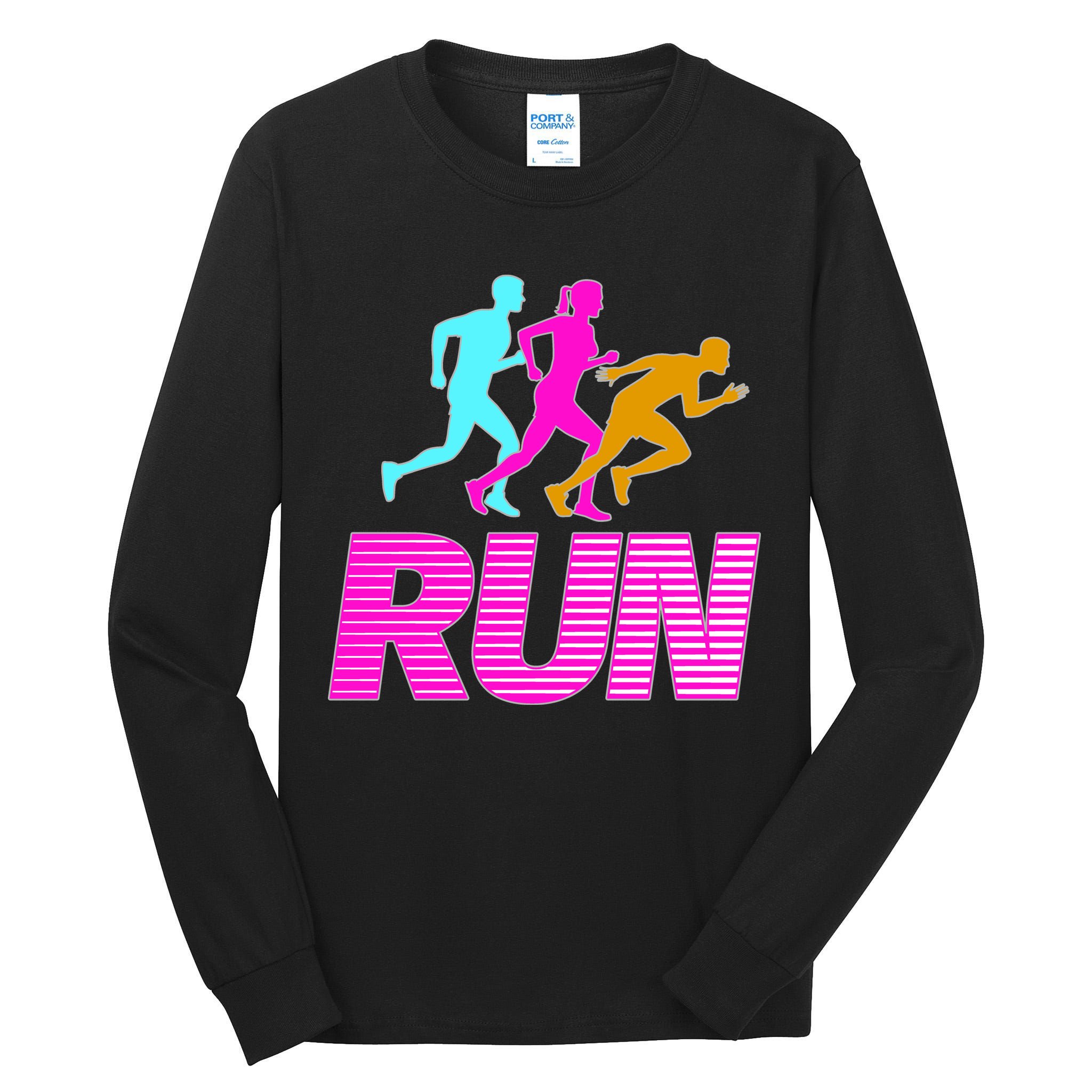 Runners Silhouette Tall Long Sleeve T-Shirt