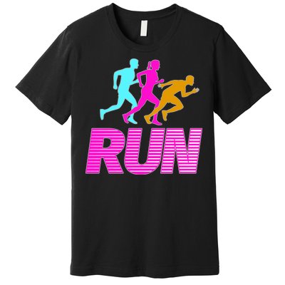 Runners Silhouette Premium T-Shirt