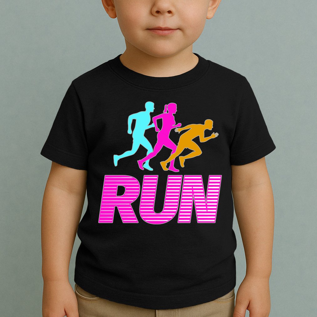 Runners Silhouette Toddler T-Shirt
