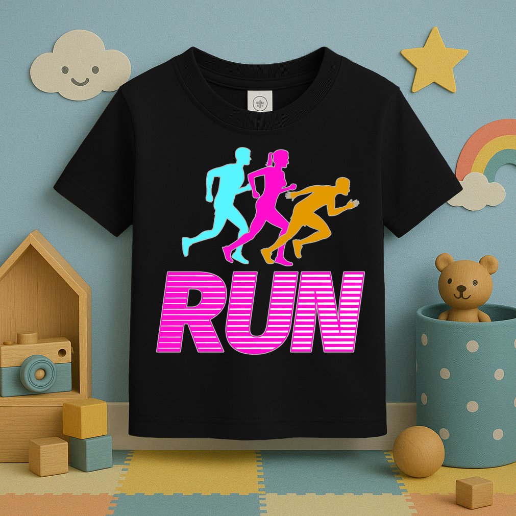 Runners Silhouette Toddler T-Shirt