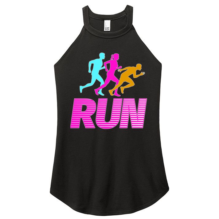 Runners Silhouette Women's Perfect Tri Rocker Tank