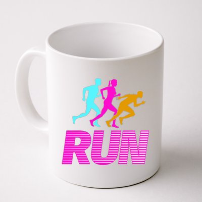 Runners Silhouette Coffee Mug