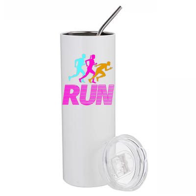 Runners Silhouette Stainless Steel Tumbler