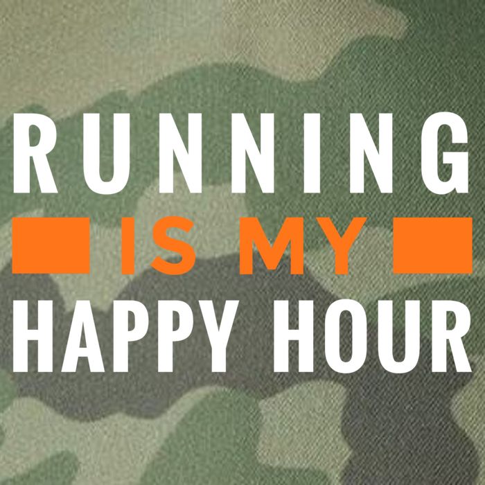 Running Is My Happy Hour Legacy Tie Dye Trucker Hat