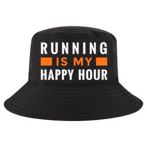 Running Is My Happy Hour Cool Comfort Performance Bucket Hat