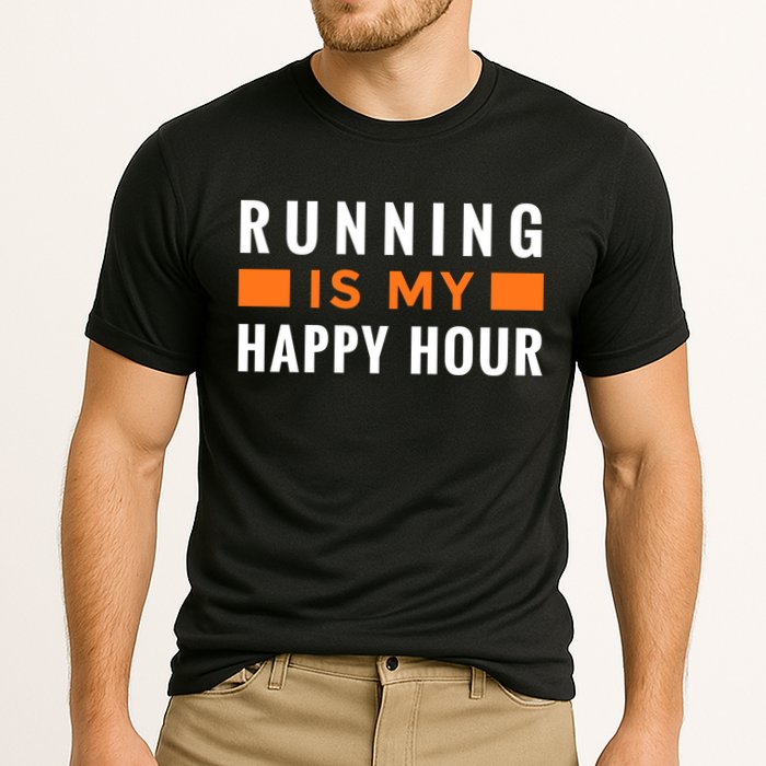 Running Is My Happy Hour Performance Shirt
