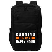 Running Is My Happy Hour Impact Tech Backpack