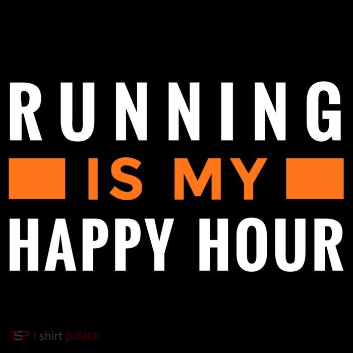 Running Is My Happy Hour Impact Tech Backpack